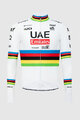 PISSEI Cyklistický dres s dlouhým rukávem letní - UAE TEAM EMIRATES 2024 - vícebarevná