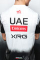 PISSEI Cyklistické triko s krátkým rukávem - UAE TEAM EMIRATES 2025  - bílá/černá