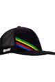 SANTINI Cyklistická čepice - UCI WORLD CHAMPION - černá