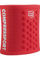 COMPRESSPORT potítko - SWEATBANDS 3D.DOTS - červená/bílá