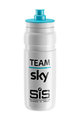 Cyklistická láhev na vodu - TEAM SKY 2018 750 ml - bílá/světle modrá