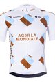 BONAVELO Cyklistický krátký dres a krátké kalhoty - AG2R LA MONDIALE - vícebarevná/černá