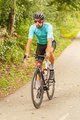 HOLOKOLO Cyklistický krátký dres a krátké kalhoty - DAYBREAK - světle modrá/černá/zelená