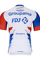 BONAVELO Cyklistický dres s krátkým rukávem - GROUPAMA FDJ 2021 - modrá/bílá/červená