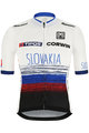 SANTINI Cyklistický dres s krátkým rukávem - TEAM SLOVAKIA 2019 - červená/modrá/bílá