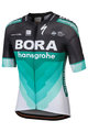 SPORTFUL Cyklistický dres s krátkým rukávem - BORA HANSGROHE 2018 - bílá/zelená/černá