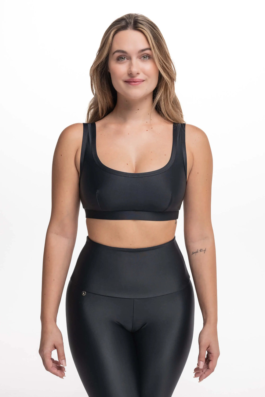 
                ATHLEEYA Podprsenka - COMFORT MATTE - černá XS
            