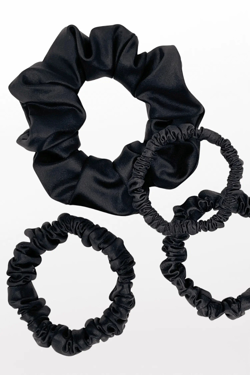 
                ATHLEEYA gumičky do vlasů - SCRUNCHIE SET - černá
            