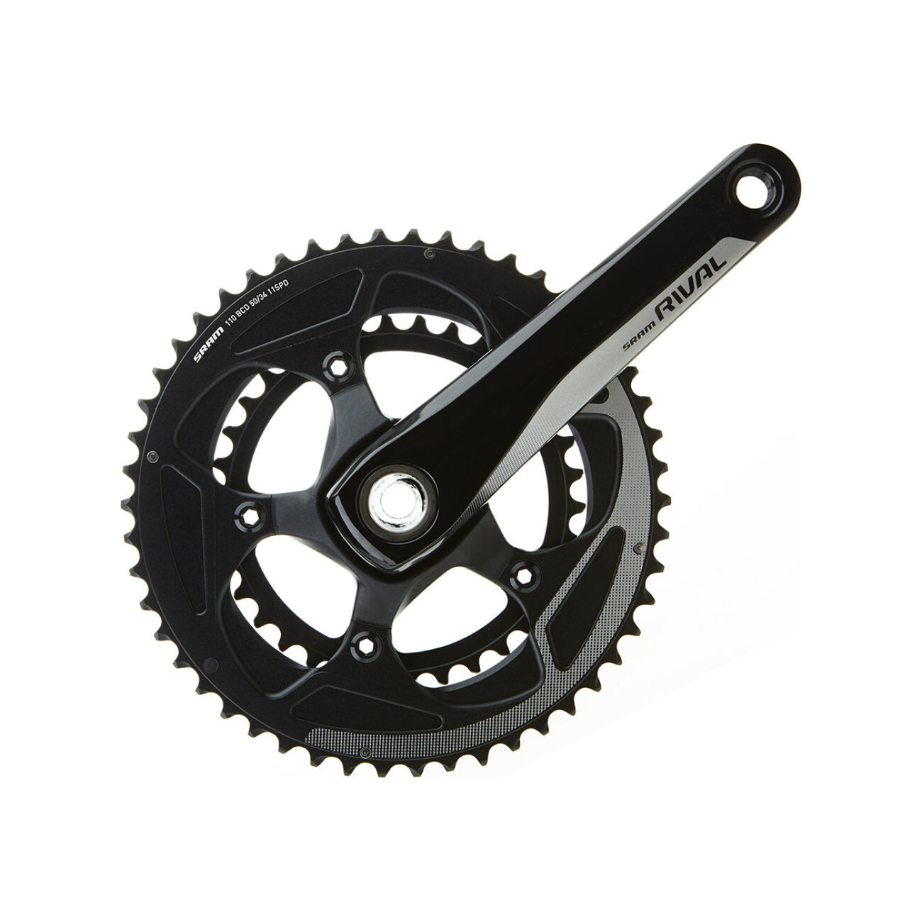 
                SRAM kliky s převodníkem - RIVAL22 GXP 175 50-34 - černá
            