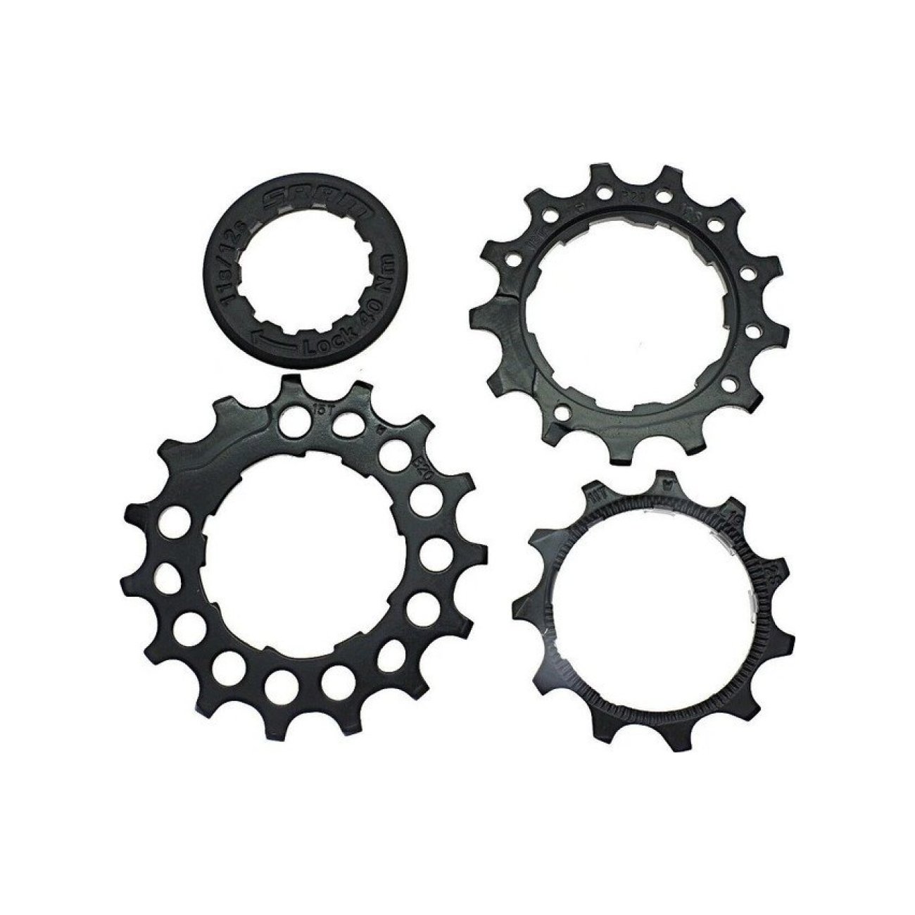 
                SRAM kazetové koše - REPLACEABLE COGS PG-1210/1230 11T-13T-15T - černá
            