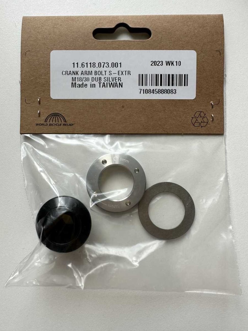 
                SRAM opravná sada - CRANK ARM BOLT KIT SELF-EXTRACTING M18/M30 DUB - černá
            