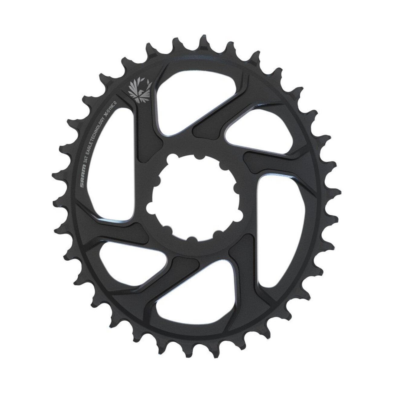 
                SRAM převodník - X-SYNC 2 OVAL 34 3mm - černá
            