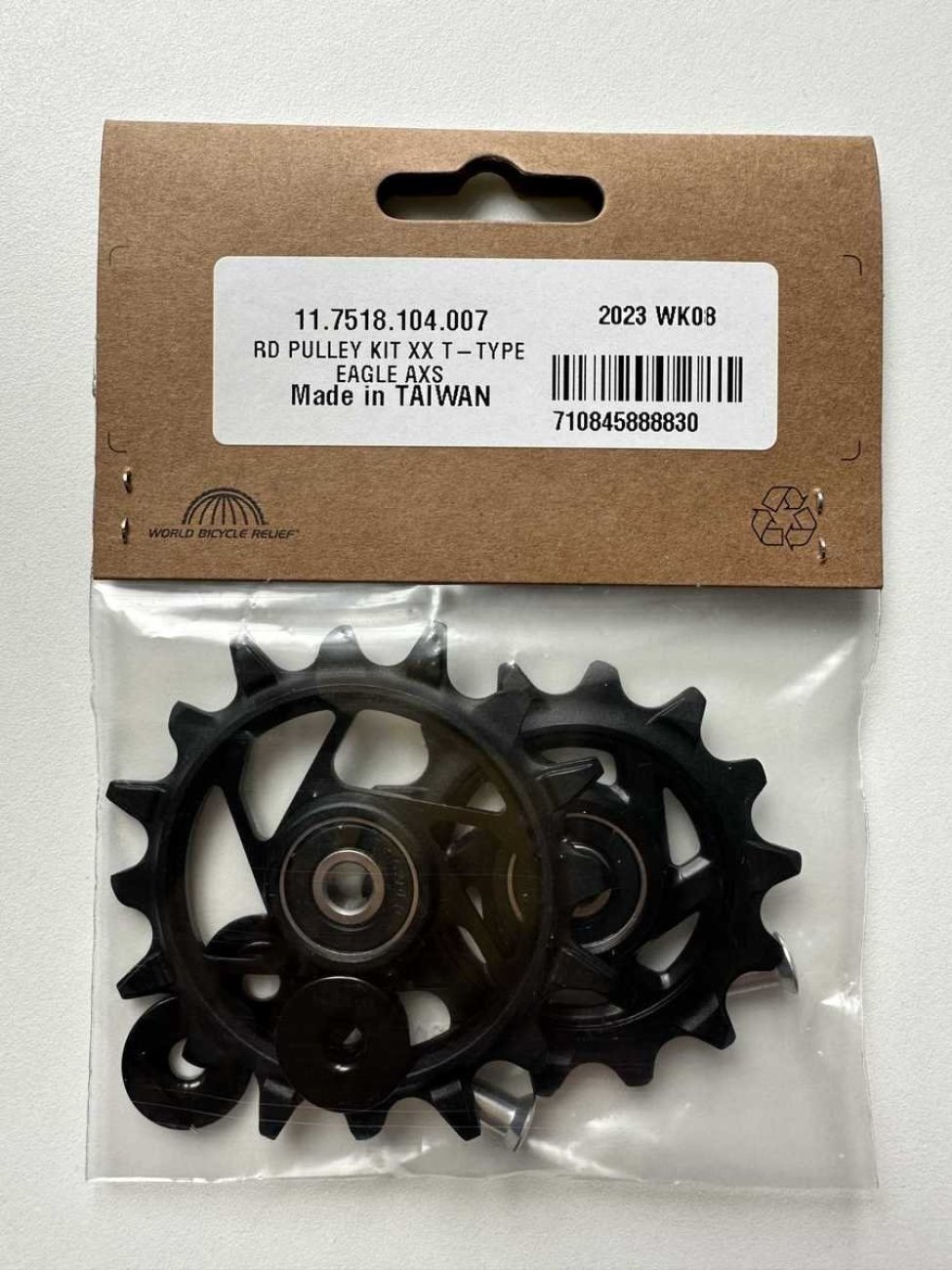 
                SRAM kladky pro přehazovačku - PULLEYS XX T-TYPE EAGLE AXS - černá
            