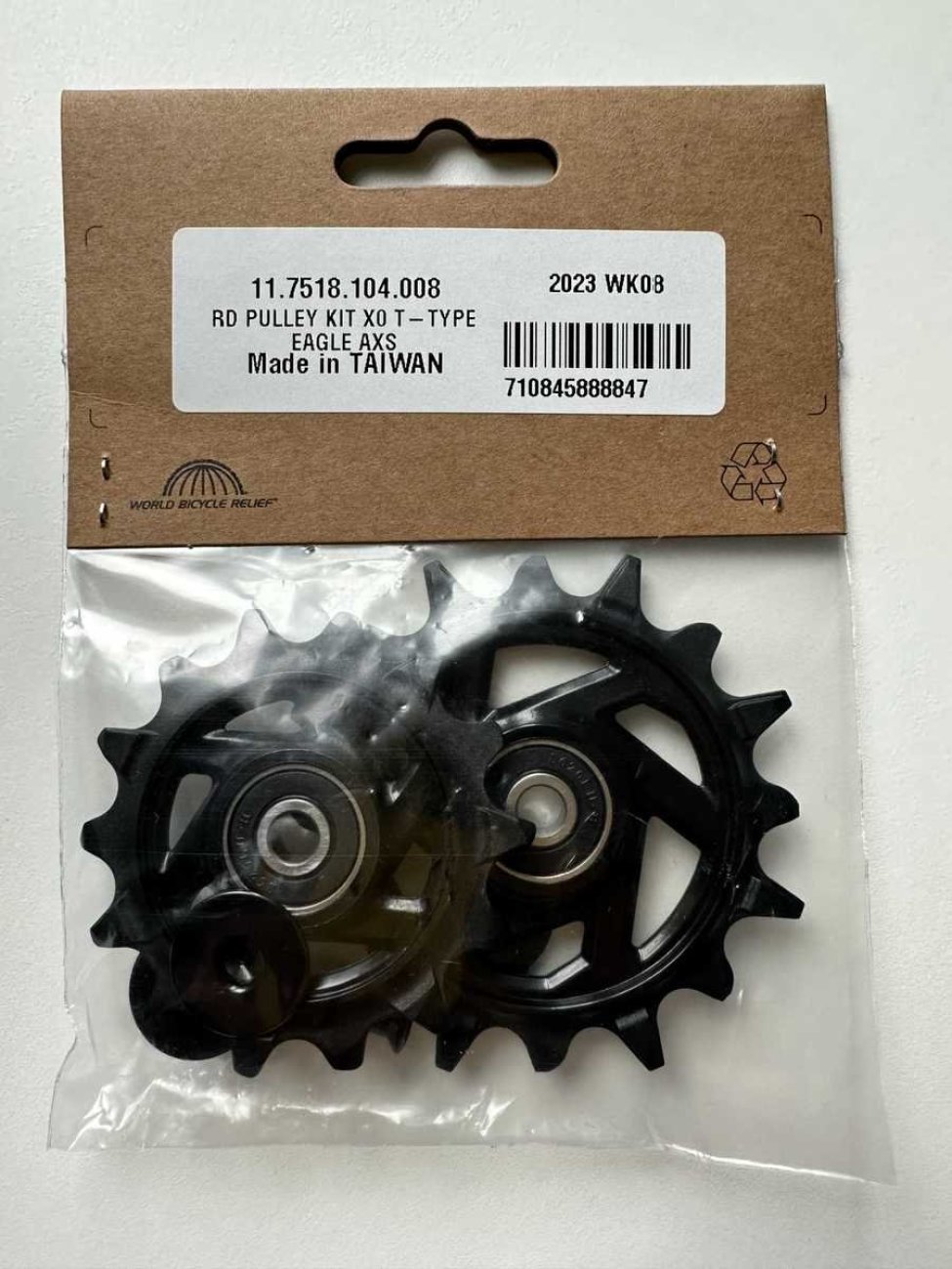 
                SRAM kladky pro přehazovačku - PULLEYS X0 T-TYPE EAGLE AXS - černá
            