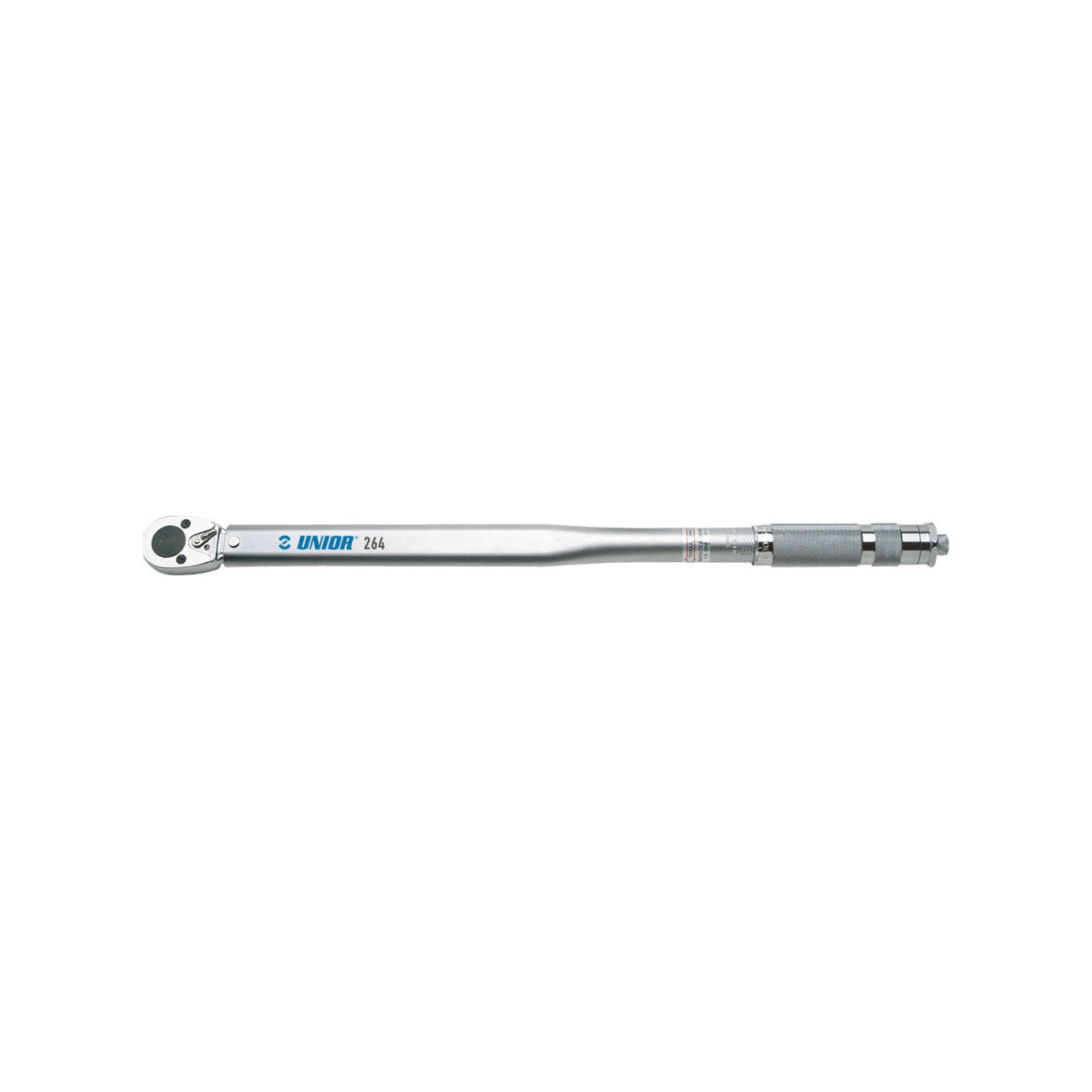 
                UNIOR momentový klíč - TORQUE WRENCH 1/4" x 2 - 24nm - stříbrná
            