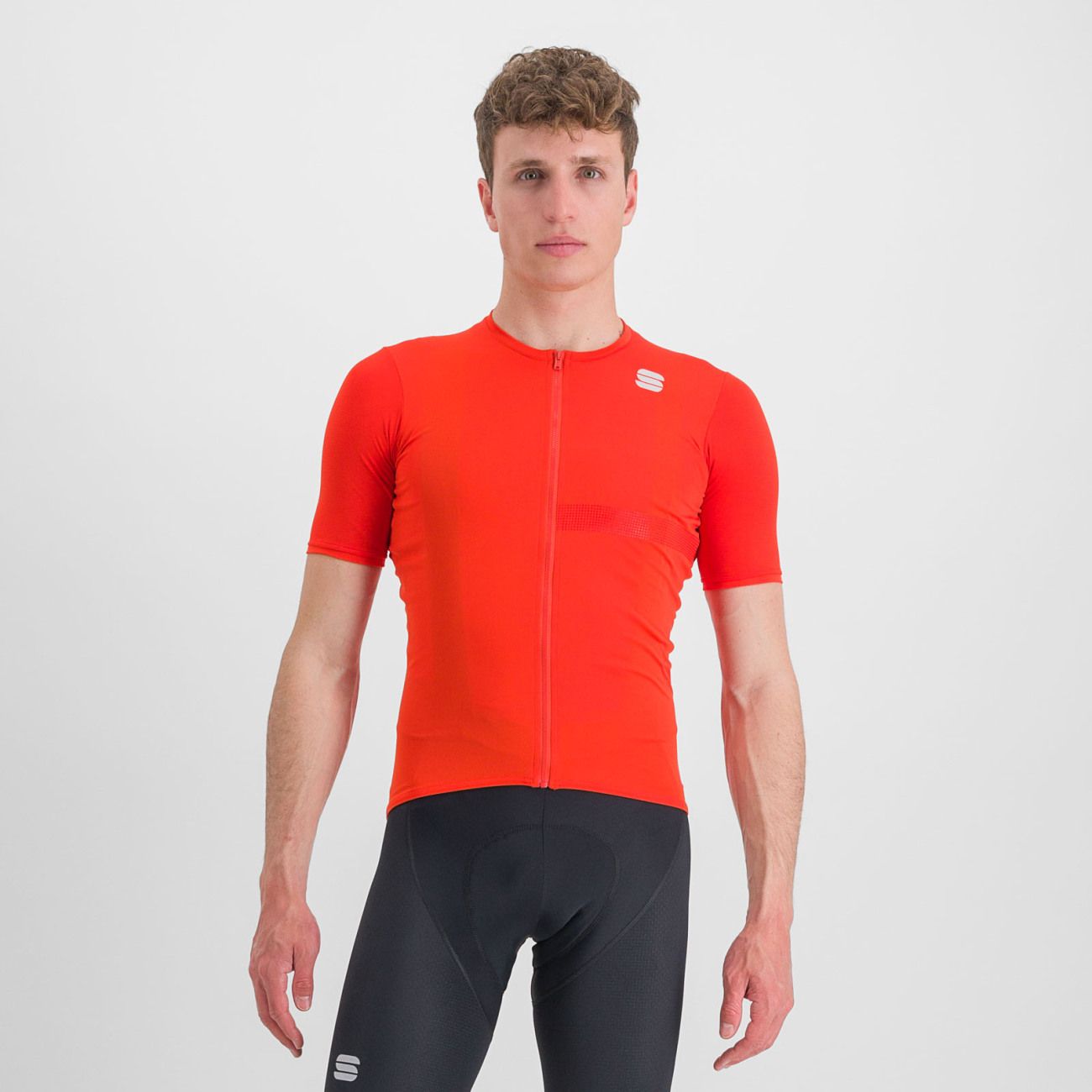 
                SPORTFUL Cyklistický dres s krátkým rukávem - MATCHY - červená S
            