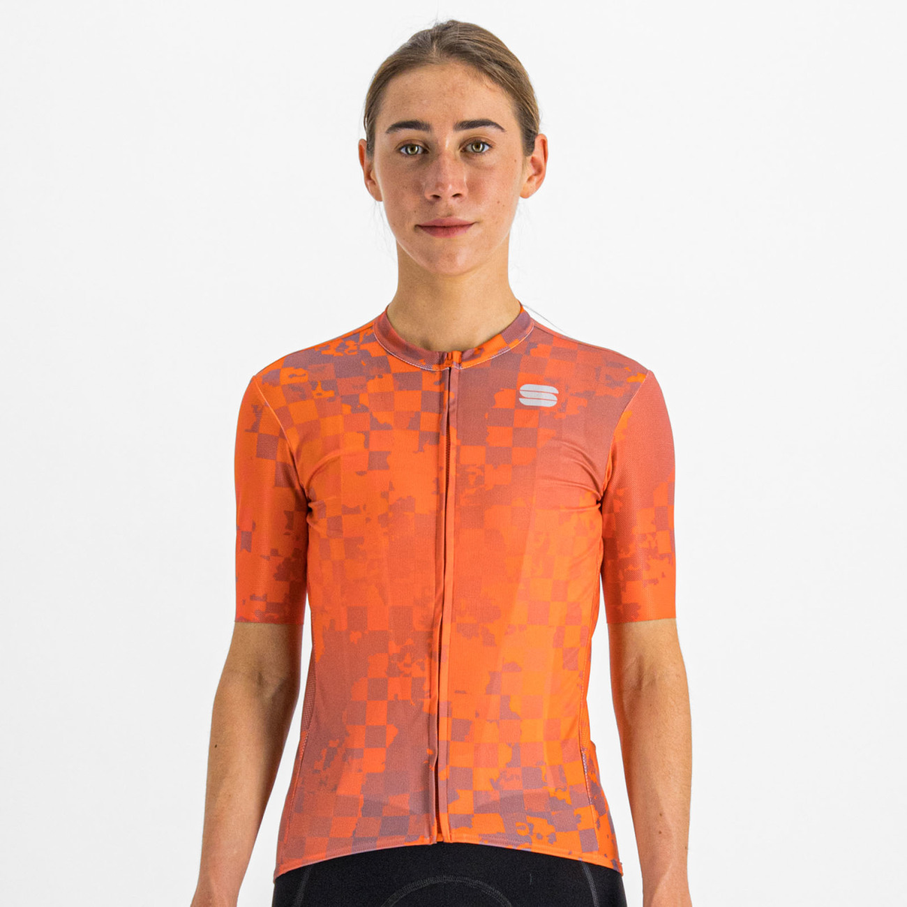 
                SPORTFUL Cyklistický dres s krátkým rukávem - ROCKET - oranžová
            