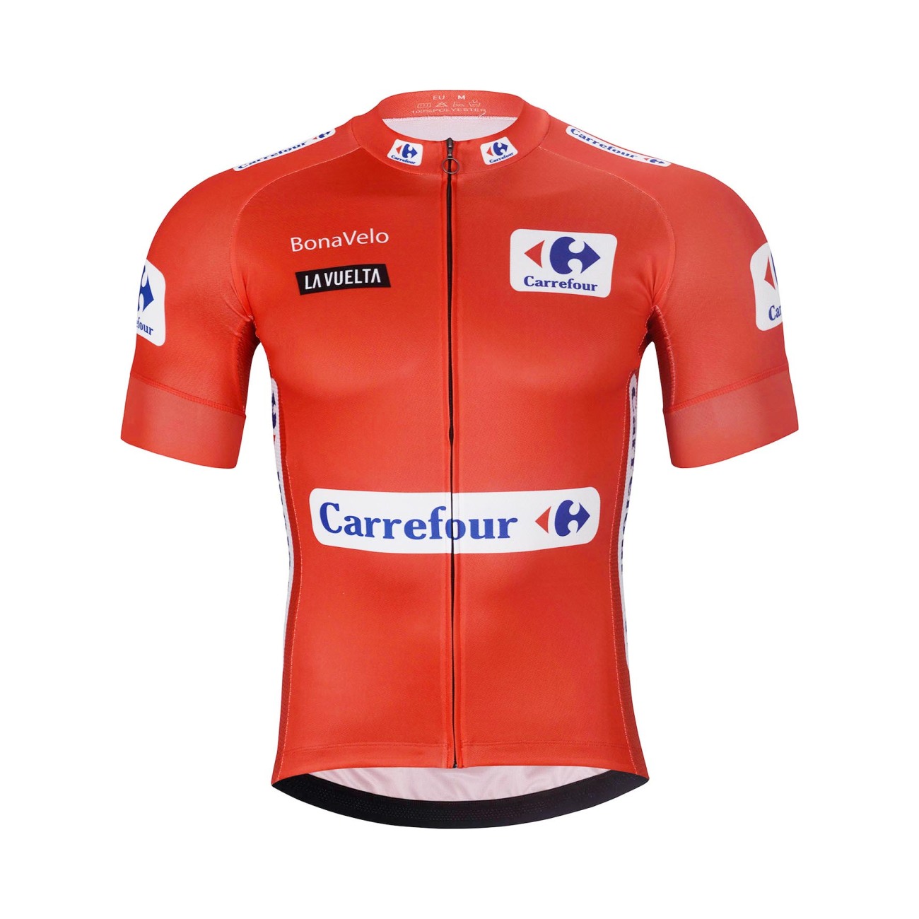 
                BONAVELO Cyklistický dres s krátkým rukávem - LA VUELTA - červená 6XL
            