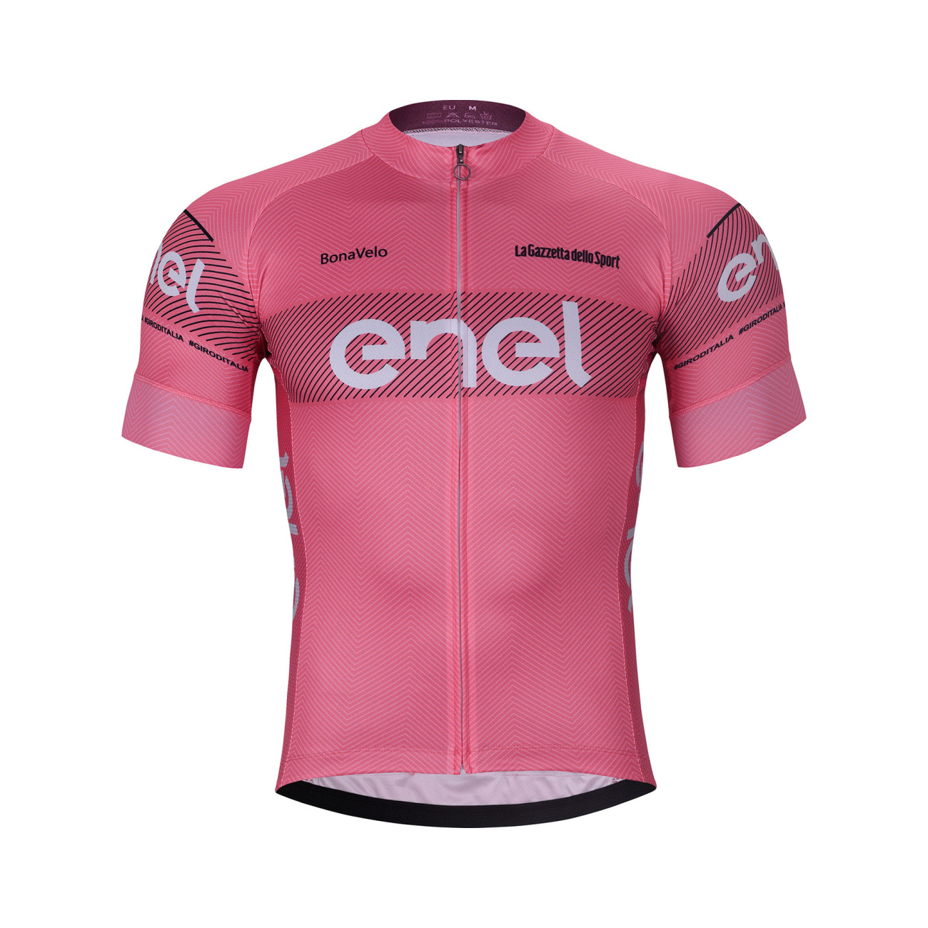 
                BONAVELO Cyklistický dres s krátkým rukávem - GIRO D´ITALIA - růžová M
            