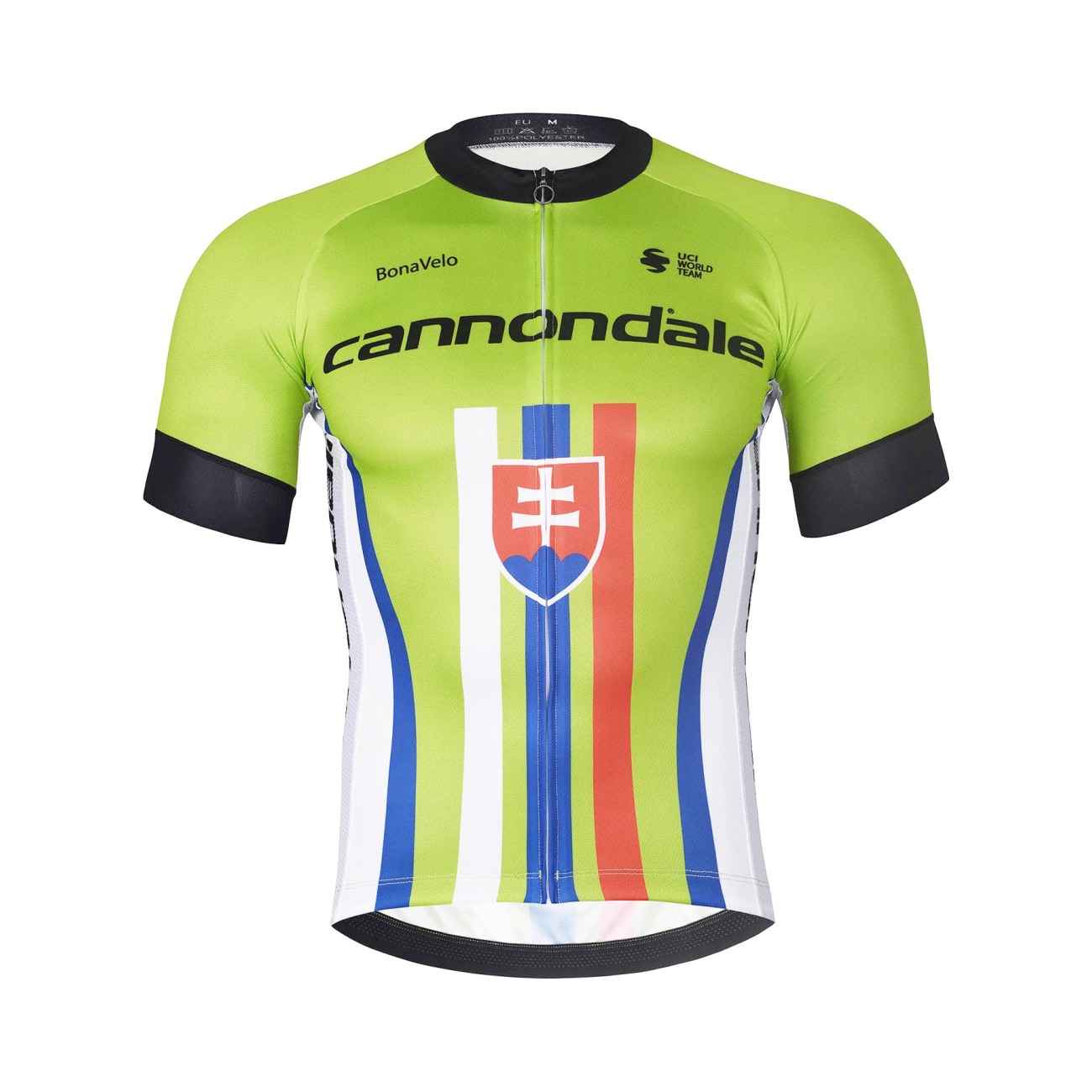 
                BONAVELO Cyklistický dres s krátkým rukávem - CANNONDALE SK - zelená
            