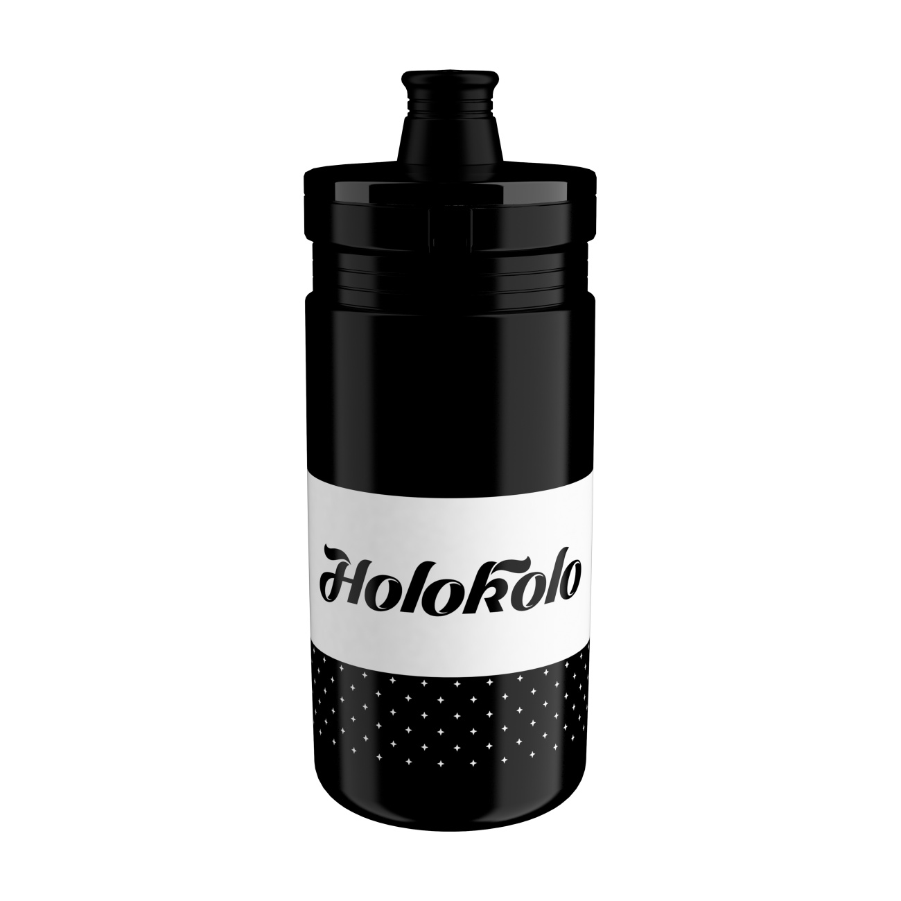 
                HOLOKOLO Cyklistická láhev na vodu - HYDRA 550 ml - černá
            