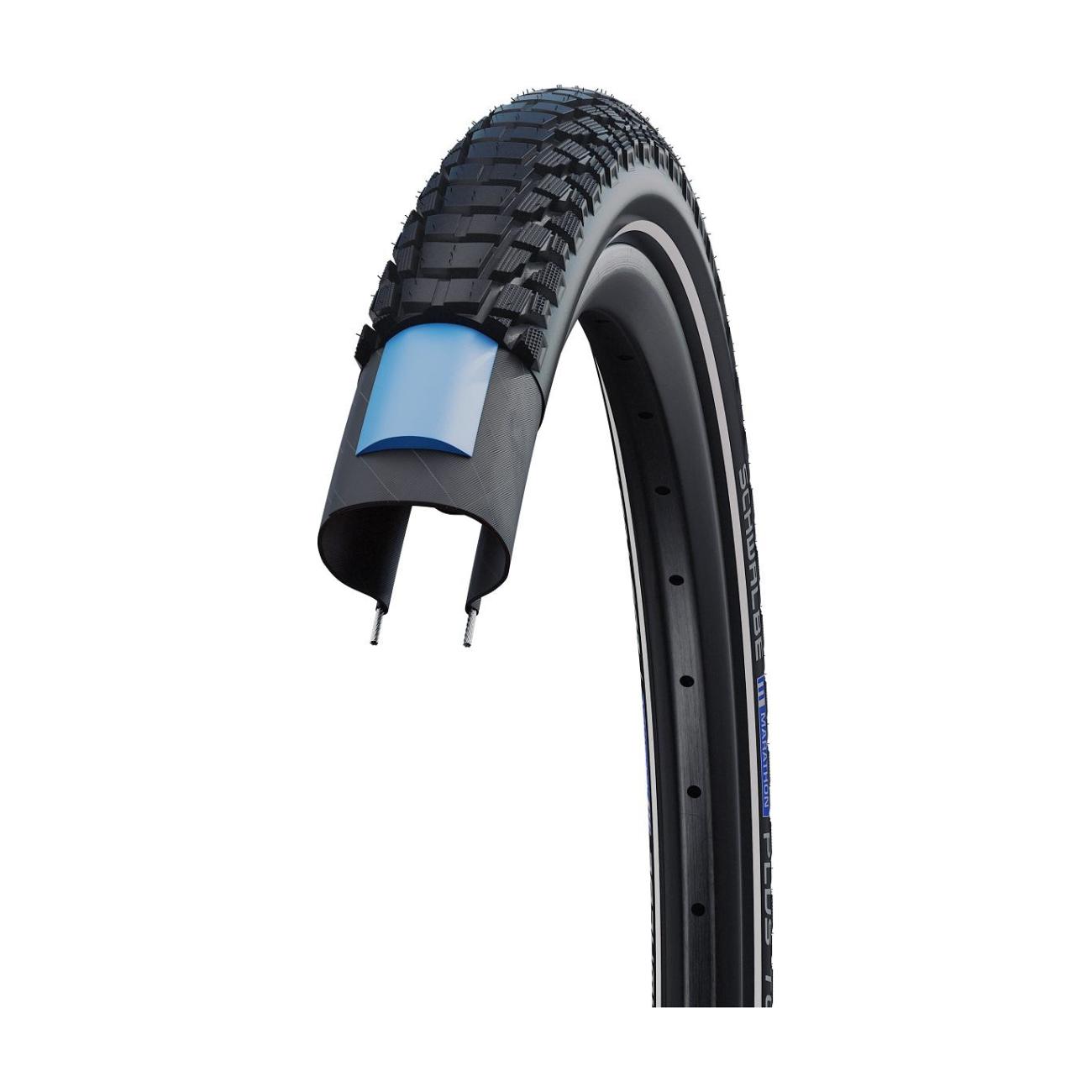 
                SCHWALBE plášť - MARATHON PLUS TOUR (50-559) 26x2.00 PERFORMANCE - černá
            