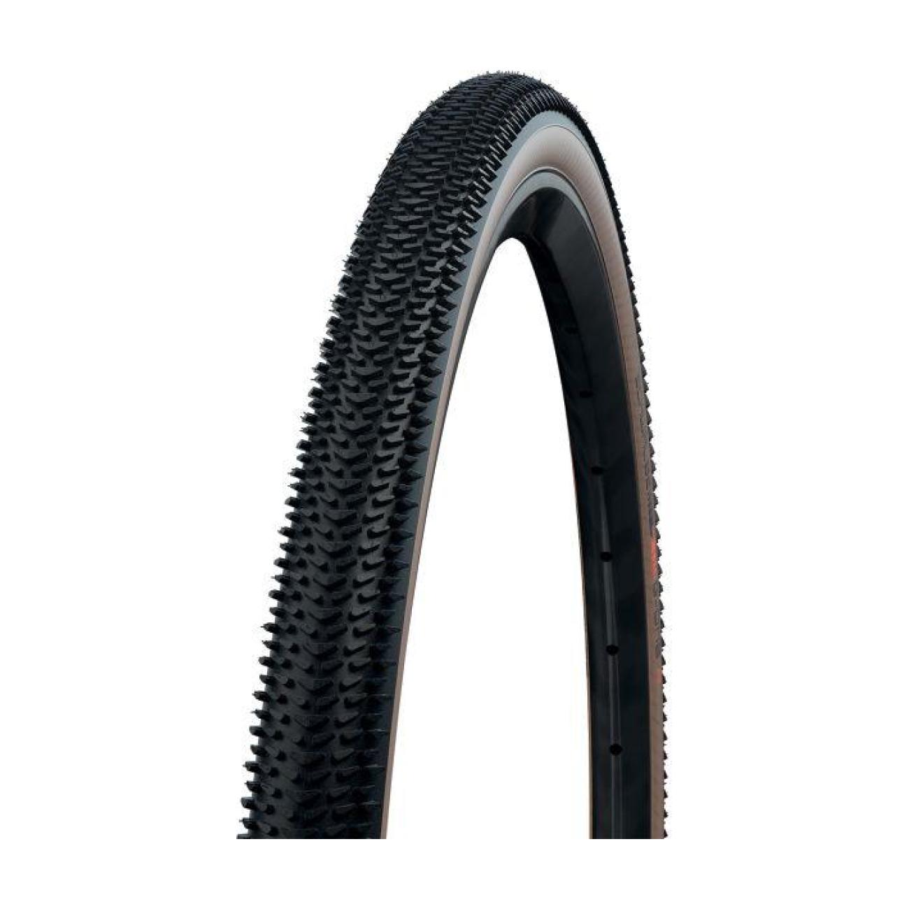 
                SCHWALBE plášť - G-ONE R (45-622) 28x1.70 700x45C RACE - béžová/černá
            