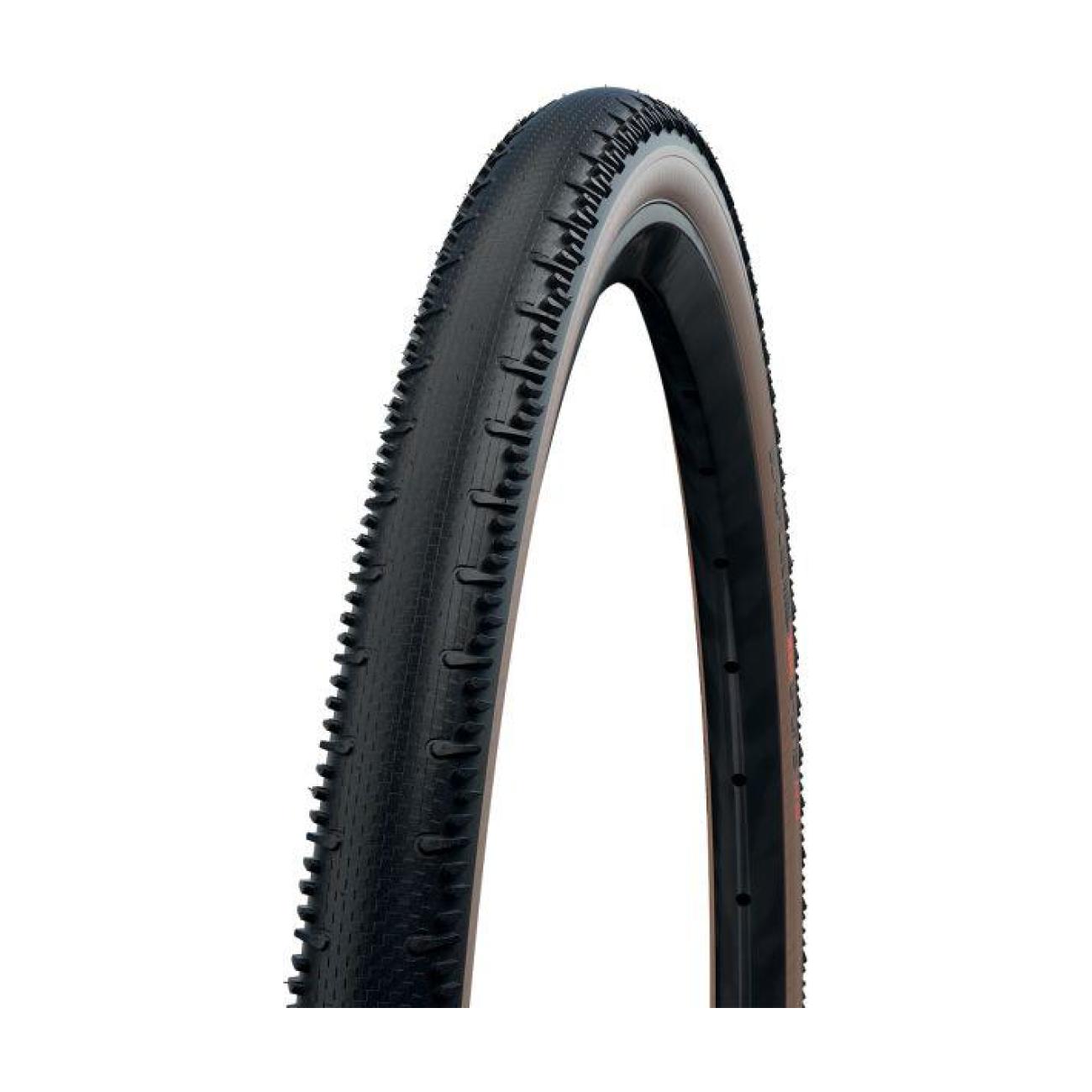 
                SCHWALBE plášť - G-ONE RS (35-622) 28x1.35 700x35C RACE - béžová/černá
            