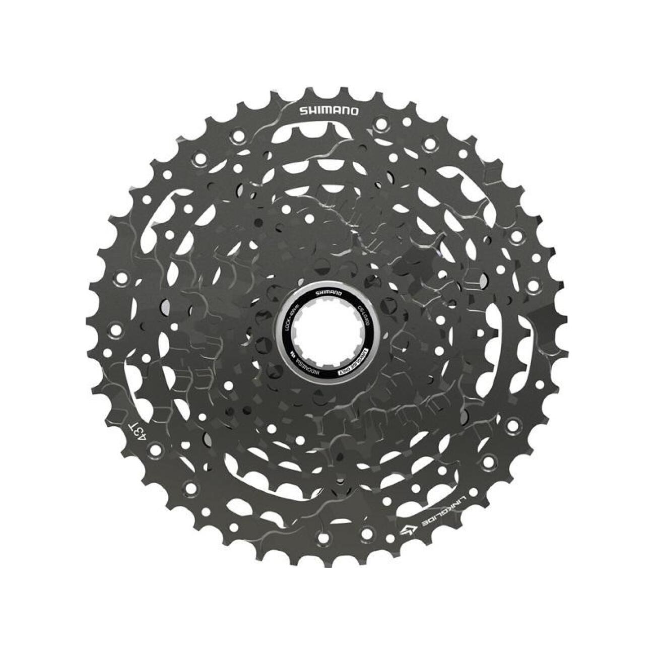 
                SHIMANO kazeta - CASSETTE LG400 10 11-43 - černá
            