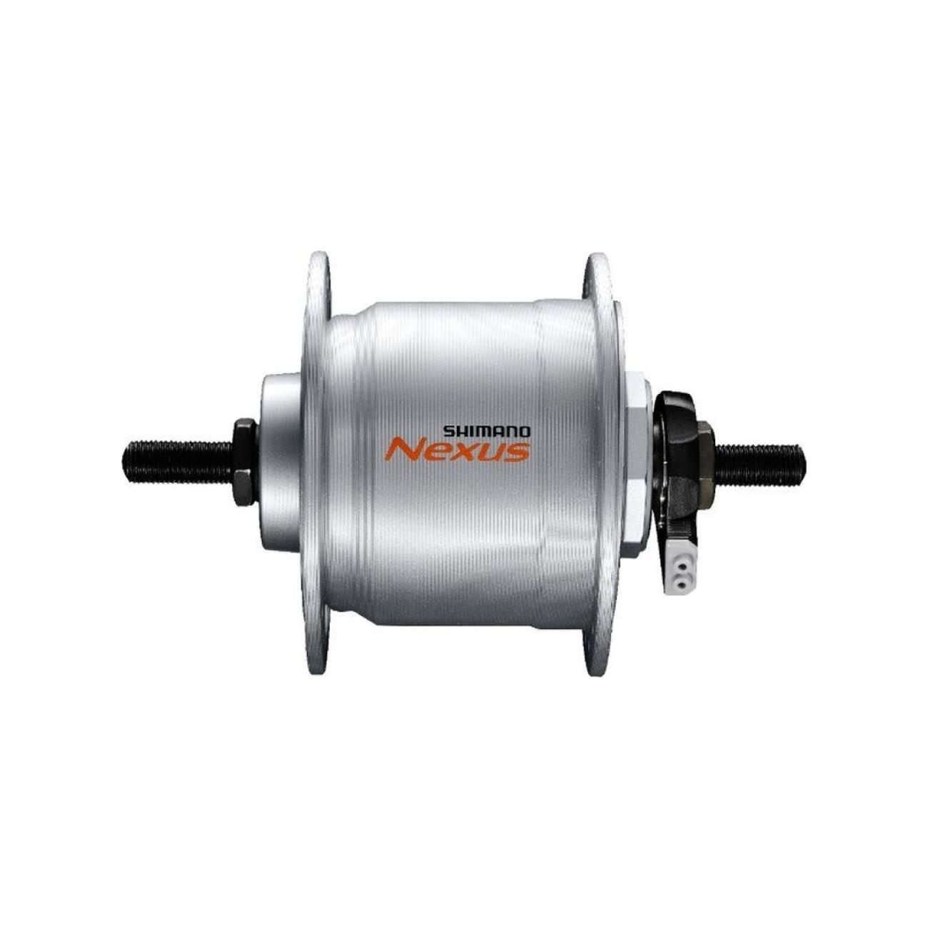 
                SHIMANO přední náboj s dynamem - DHC3000 36 - stříbrná
            