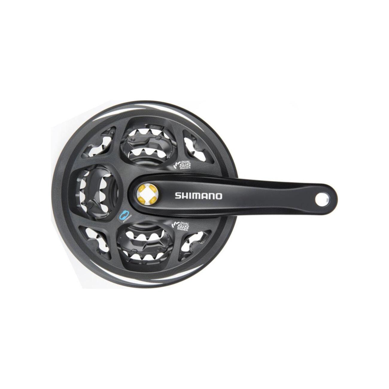 
                SHIMANO kliky s převodníkem - ALTUS M311 170mm 42/32/22 - černá
            