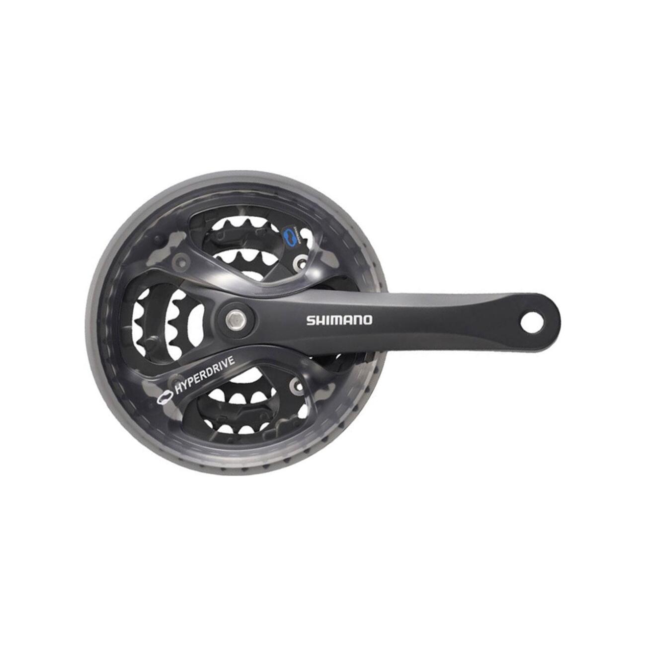 
                SHIMANO kliky s převodníkem - ACERA 175mm 48/38/28 - černá
            