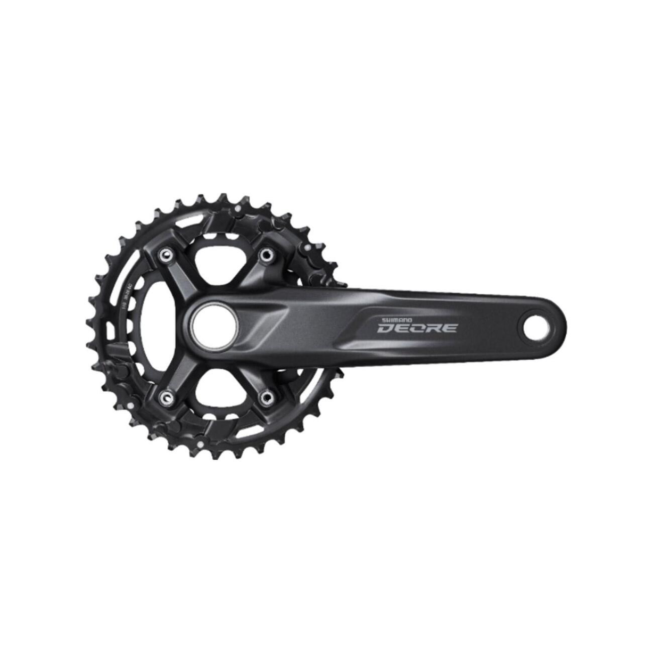 
                SHIMANO kliky s převodníkem - DEORE M5100 175mm 36/26 - černá
            