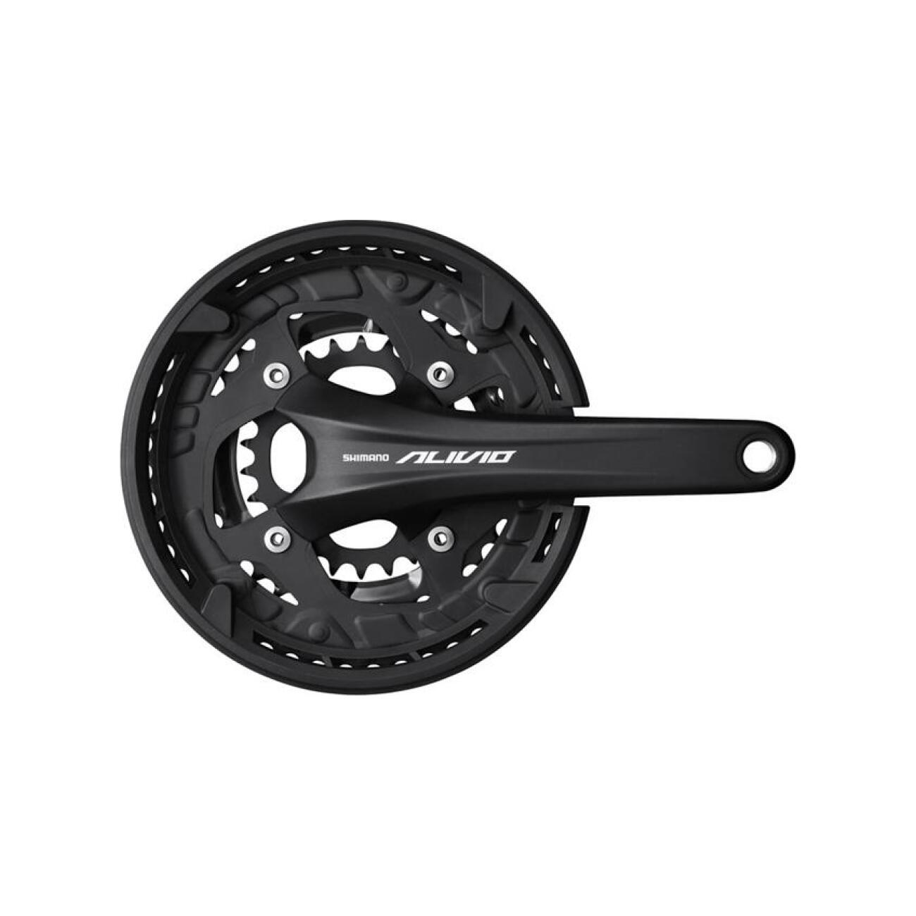 
                SHIMANO kliky s převodníkem - ALIVIO T4060 175mm 44/32/22 - černá
            