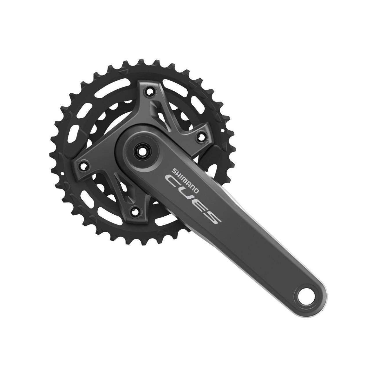 
                SHIMANO kliky s převodníkem - CUES U6000-2 175mm 36/22 - černá
            