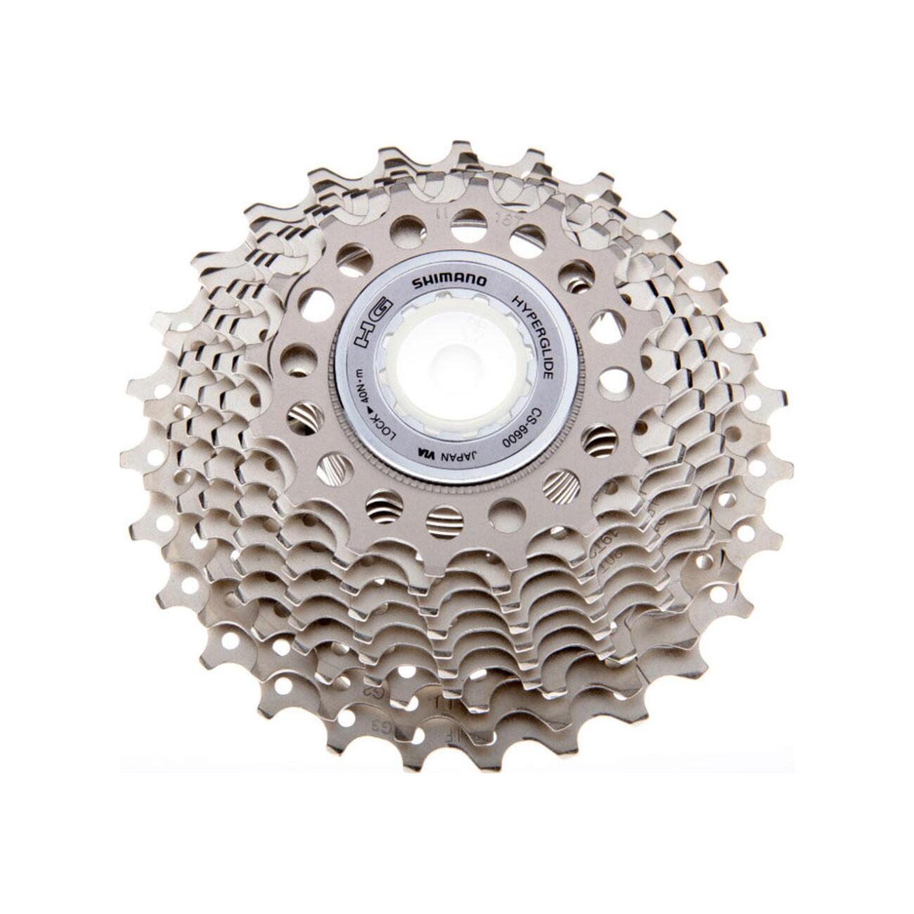 
                SHIMANO kazeta - CASSETTE ULTEGRA 6600 16-27 - stříbrná
            