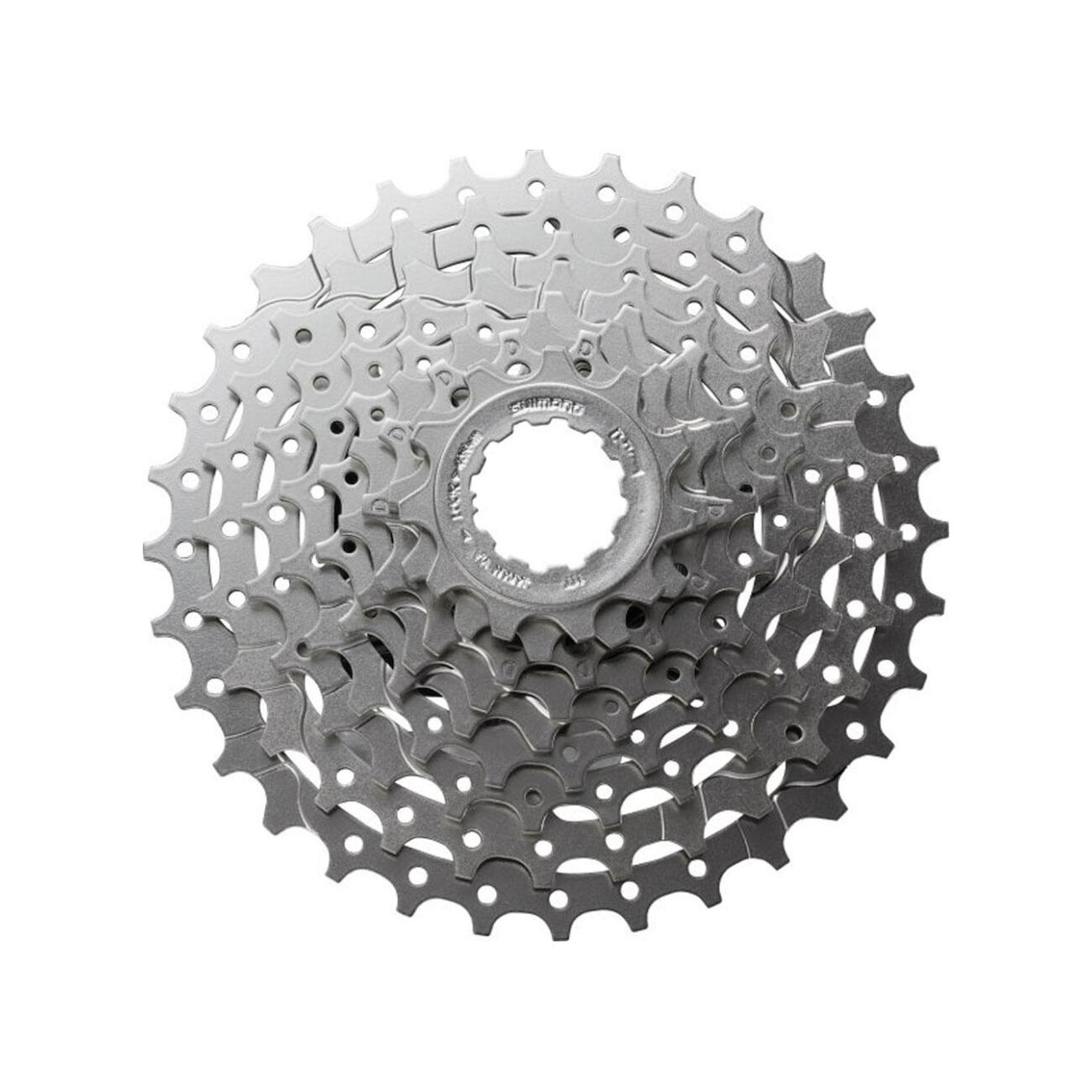 
                SHIMANO kazeta - CASSETTE HG400 9 11-25 - stříbrná
            