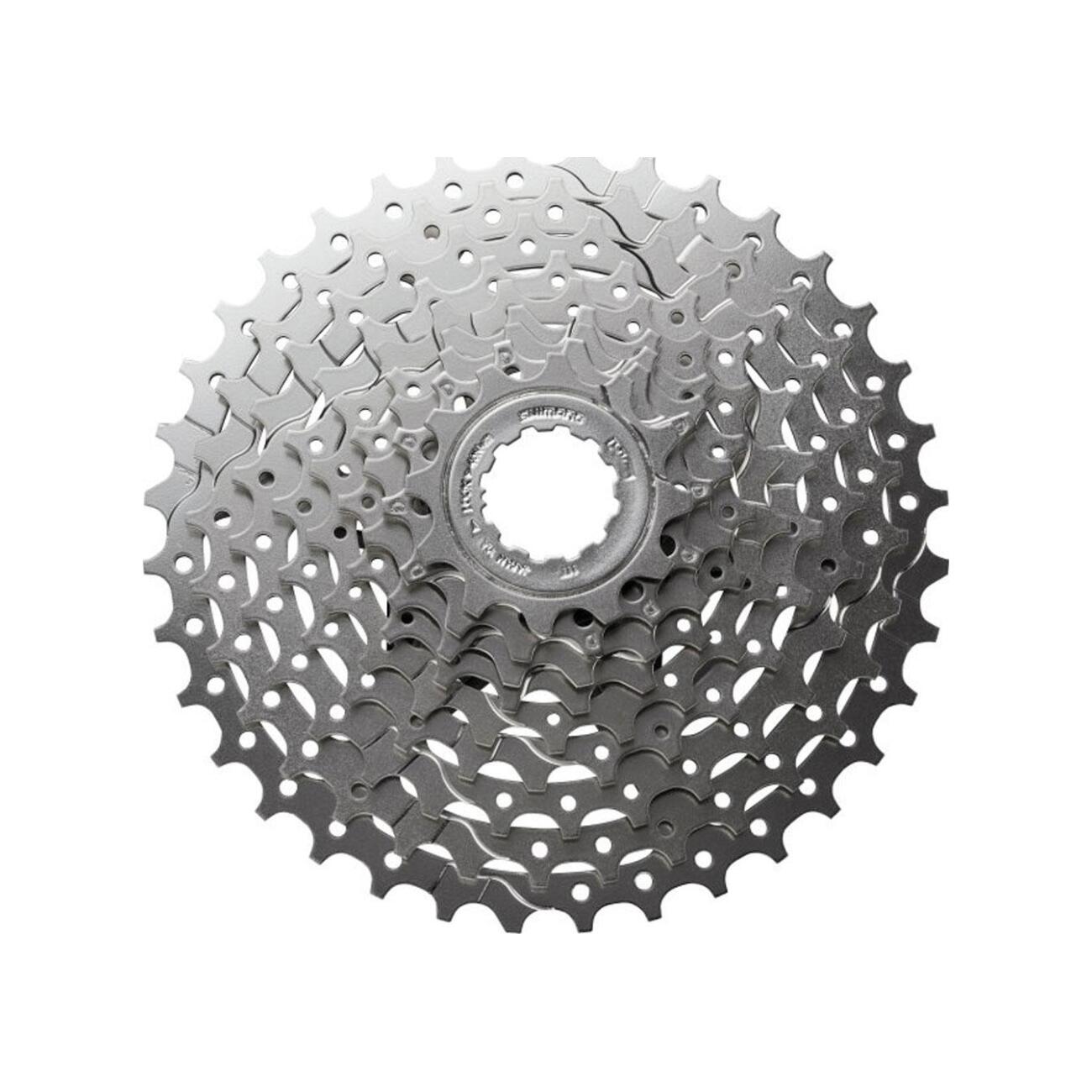 
                SHIMANO kazeta - CASSETTE HG400 9 11-34 - stříbrná
            