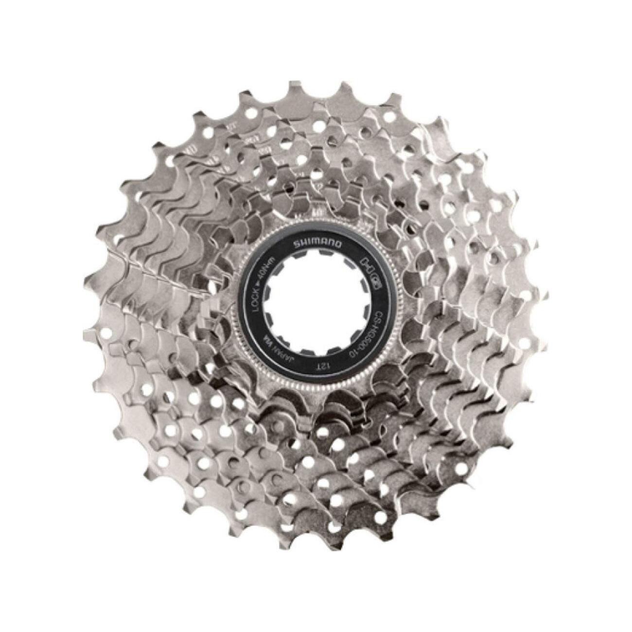 
                SHIMANO kazeta - CASSETTE HG500 10 12-28 - stříbrná
            