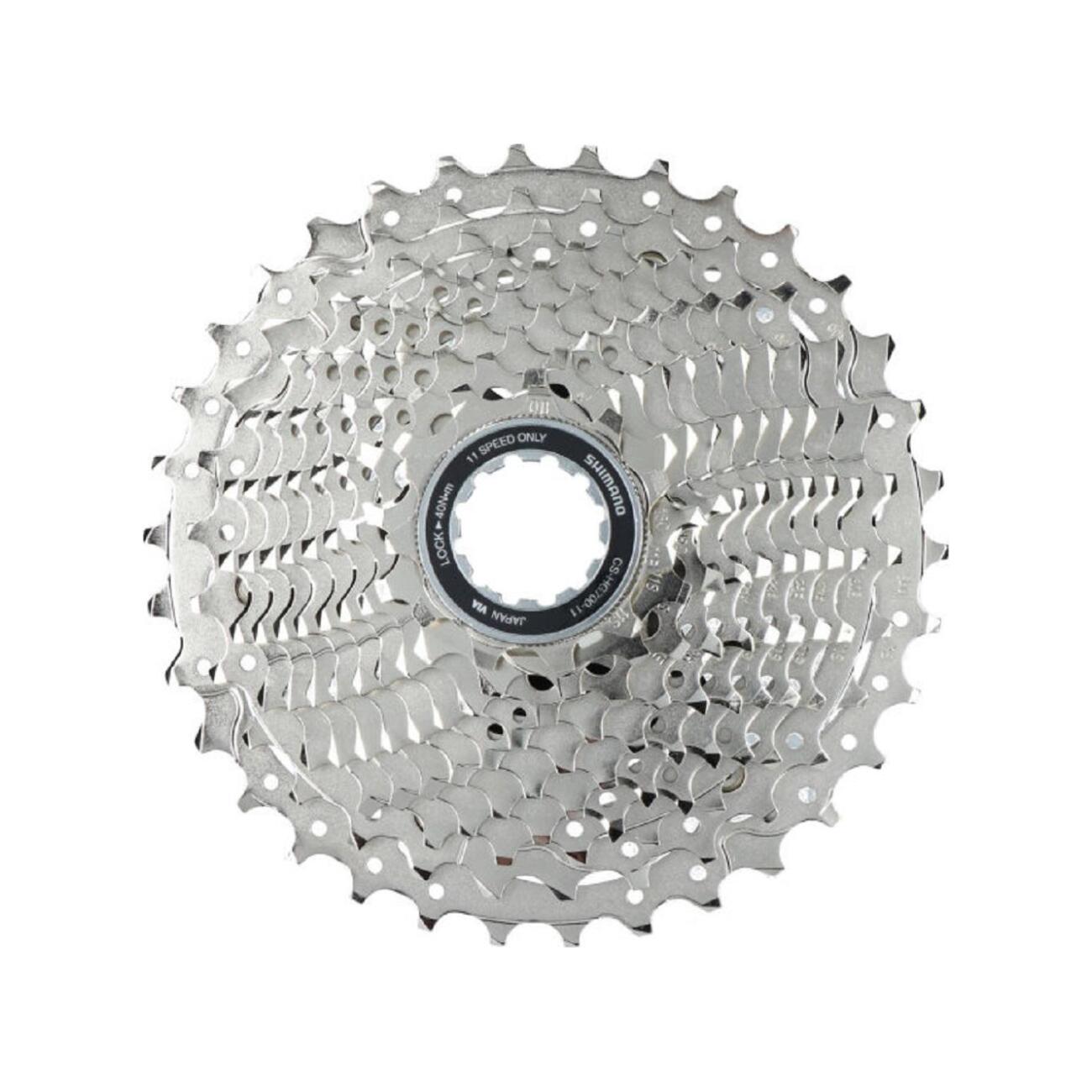 
                SHIMANO kazeta - CASSETTE 105 HG700 11-34 - stříbrná
            