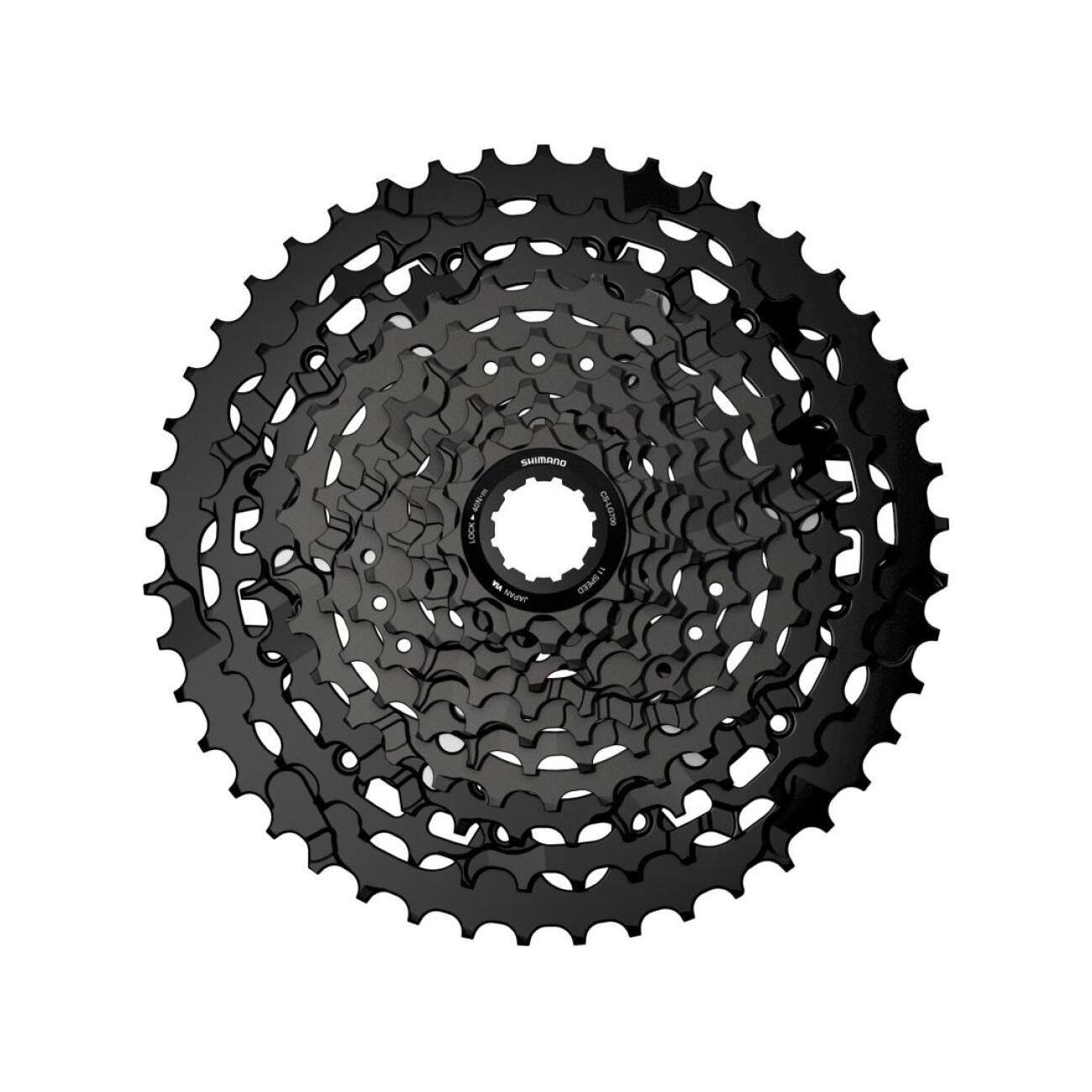 
                SHIMANO kazeta - CASSETTE LG700 11 11-45 - černá
            