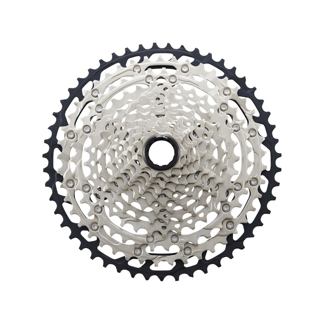 
                SHIMANO kazeta - CASSETTE SLX M7100 12 10-45 - stříbrná/černá
            