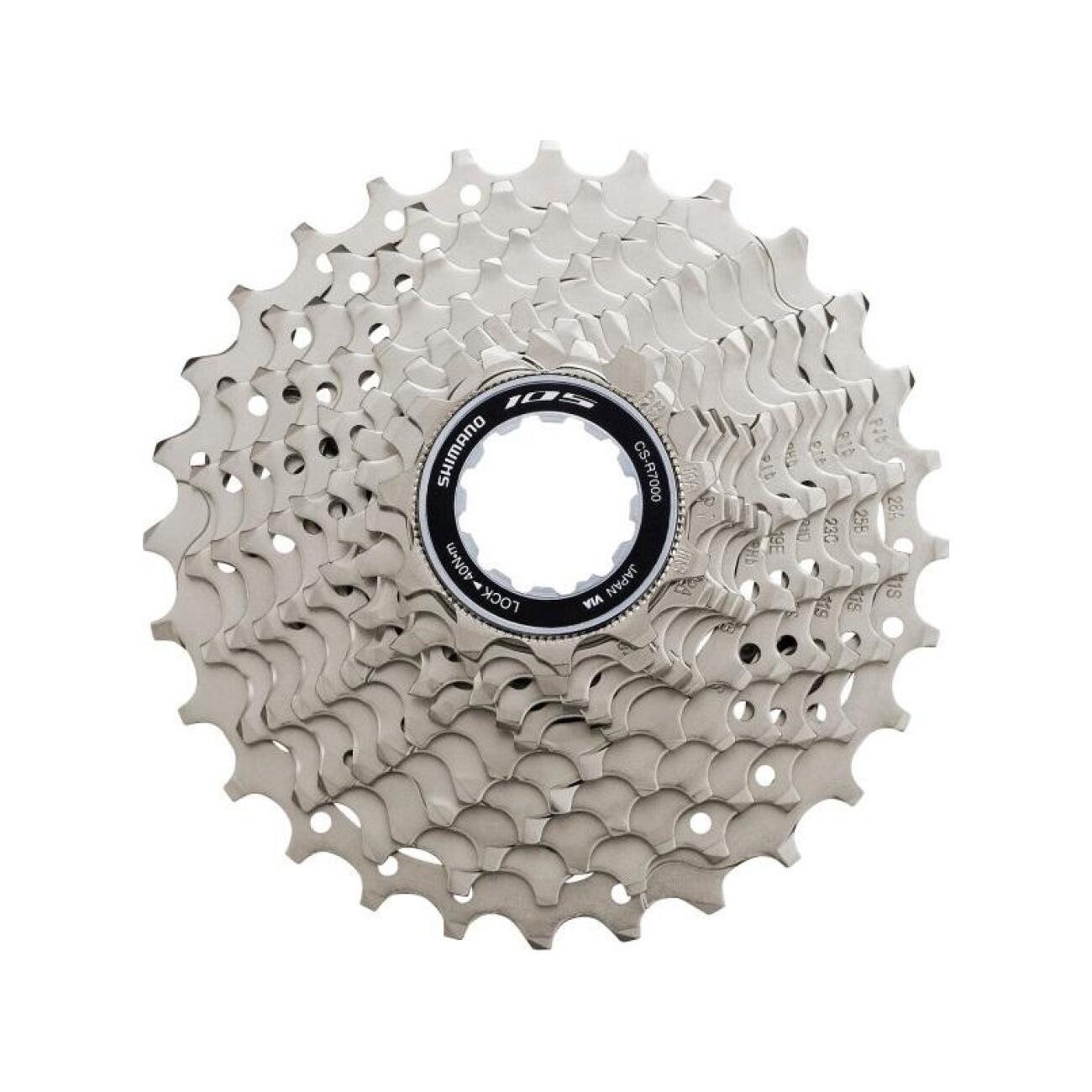 
                SHIMANO kazeta - CASSETTE 105 R7000 11 11-28 - stříbrná
            