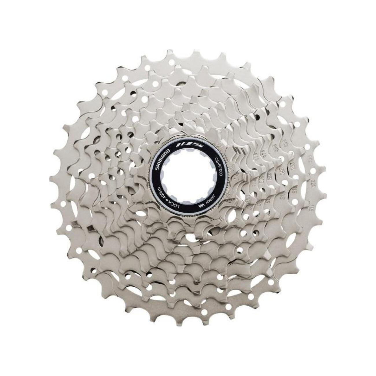 
                SHIMANO kazeta - CASSETTE 105 R7000 11 11-32 - stříbrná
            