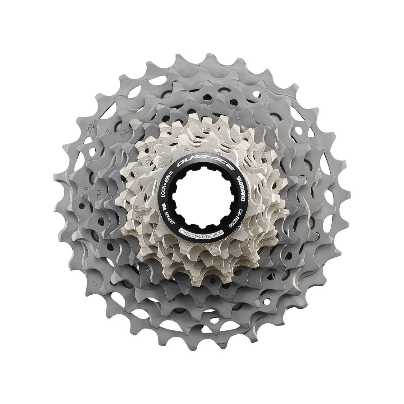 
                SHIMANO kazeta - DURA ACE R9200 12 11-34 - stříbrná
            