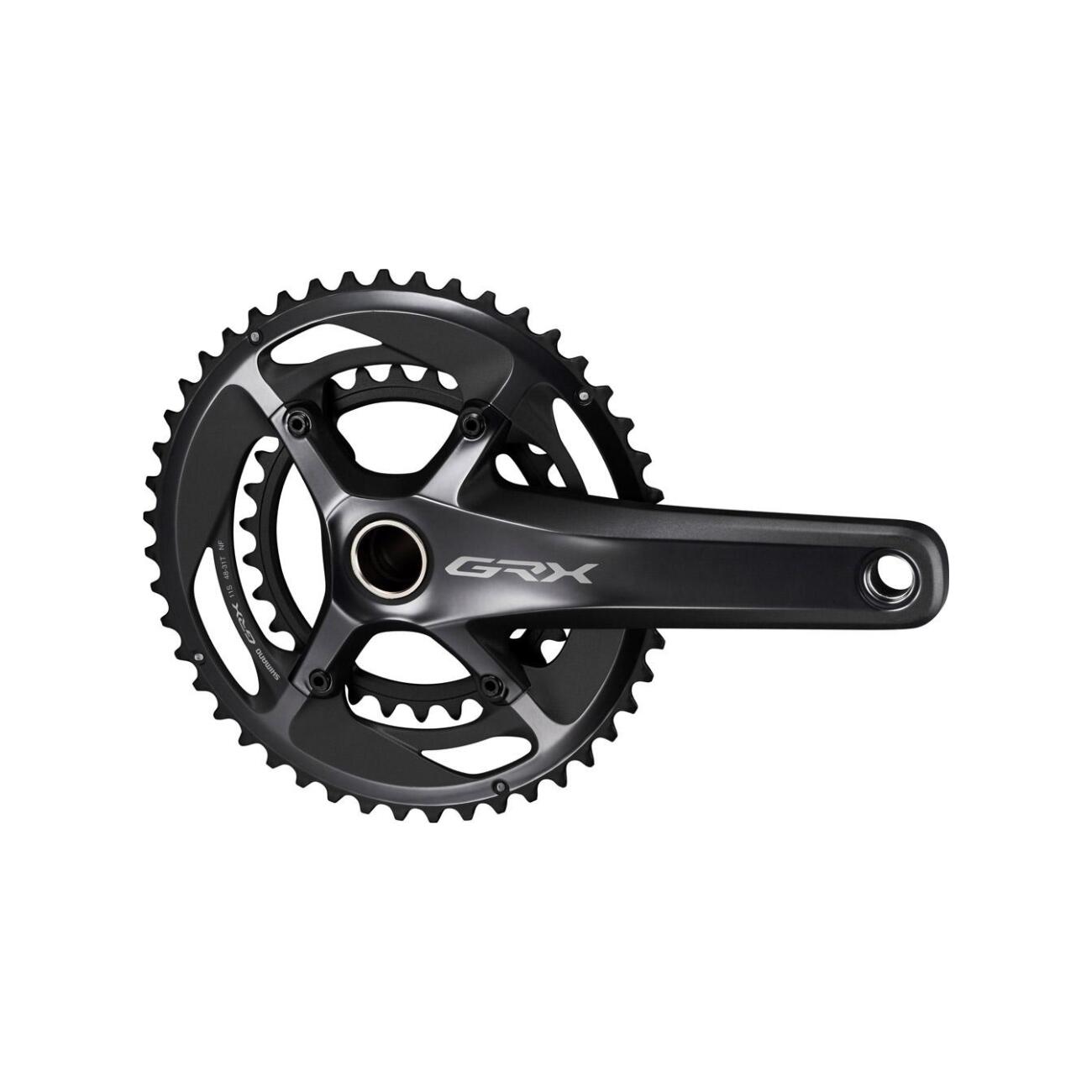 
                SHIMANO kliky s převodníkem - GRX RX810-2 172,5mm 48/31 - černá
            