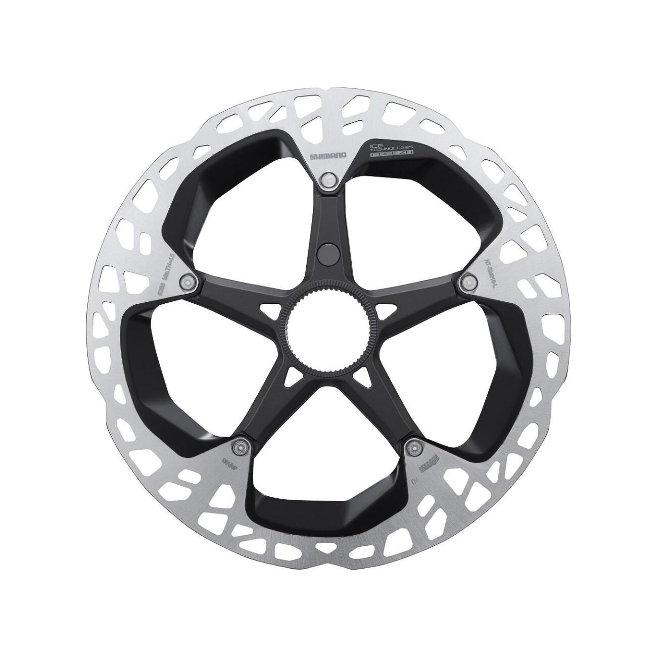 
                SHIMANO DISC RT-EM910 203mm - stříbrná/černá
            