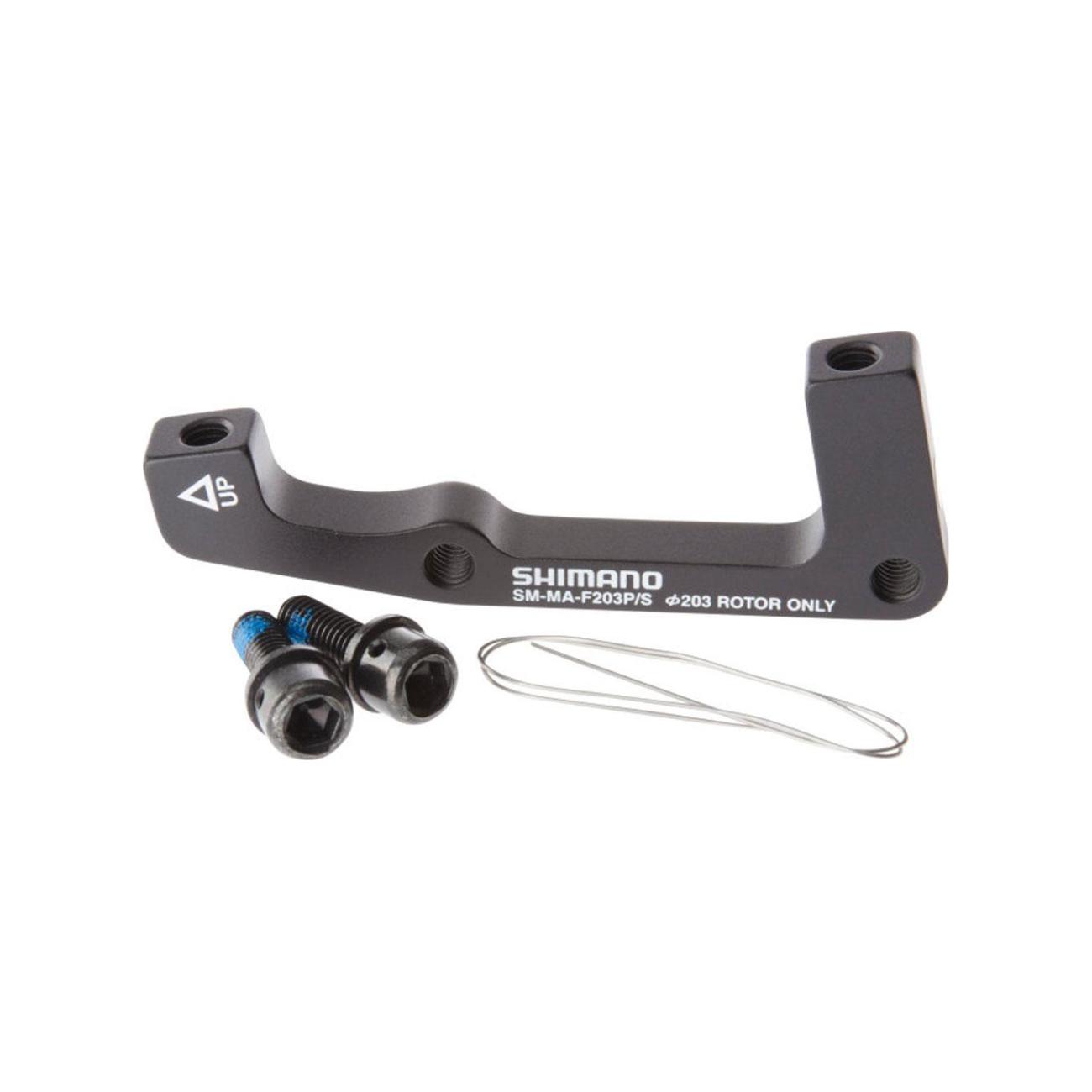 
                SHIMANO adaptér na kotouč - MAF203 ADAPTER 203mm - černá
            