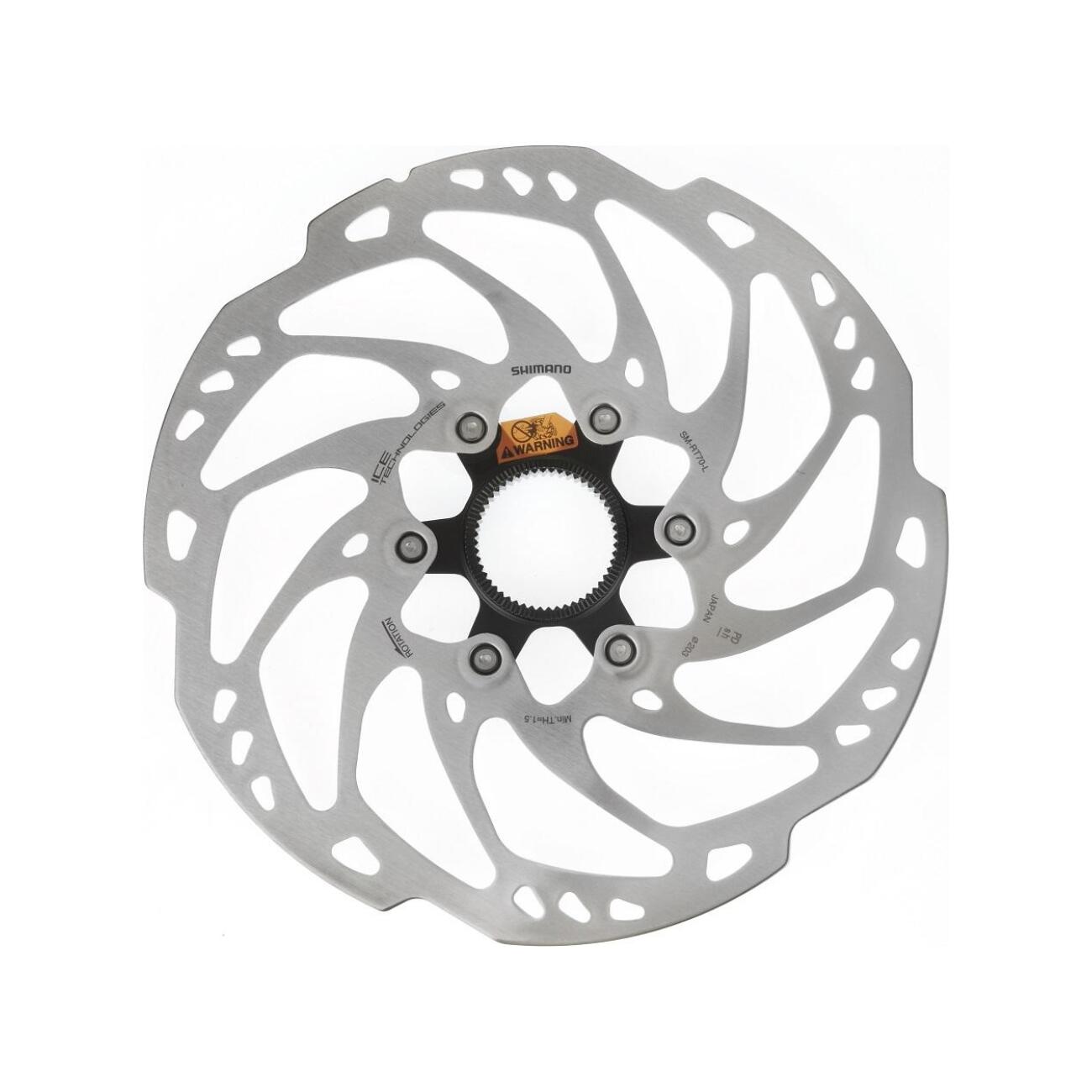 
                SHIMANO DISC SLX - RT70 203mm - stříbrná
            