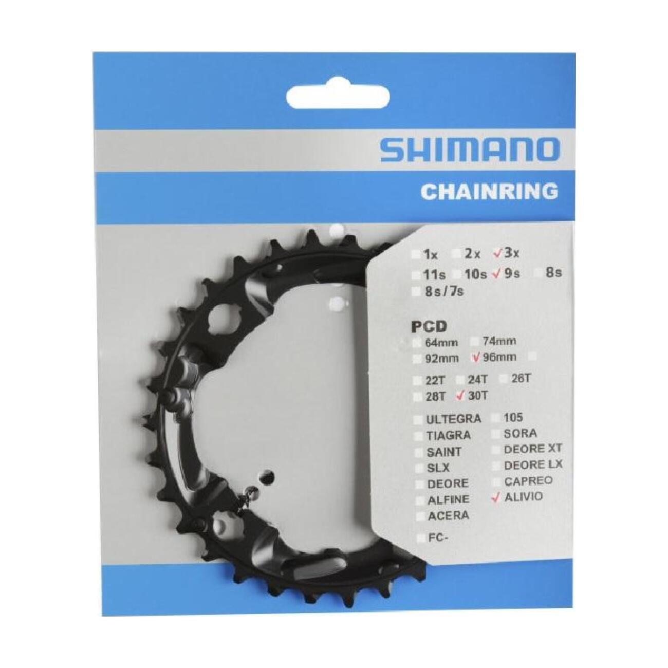 
                SHIMANO převodník - ALIVIO M4000/4050 30 - černá
            